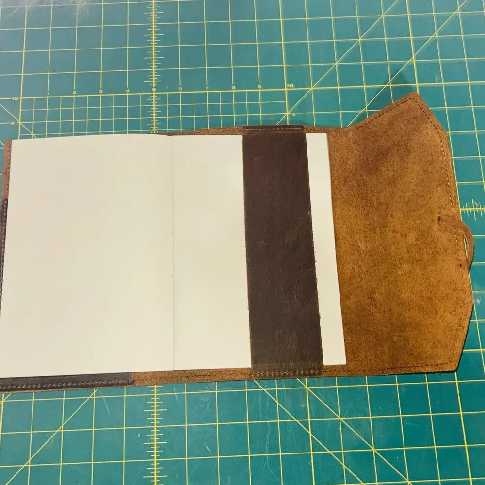 100% Genuine Leather Junk Journal Travelers Book Sketchbook Rustic blank insert